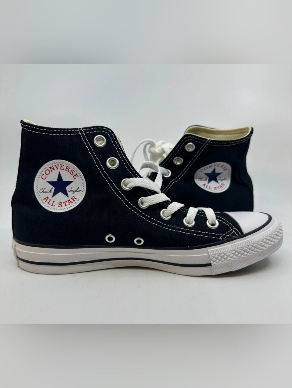 Converse Black & White Kids High-Top Sneakers